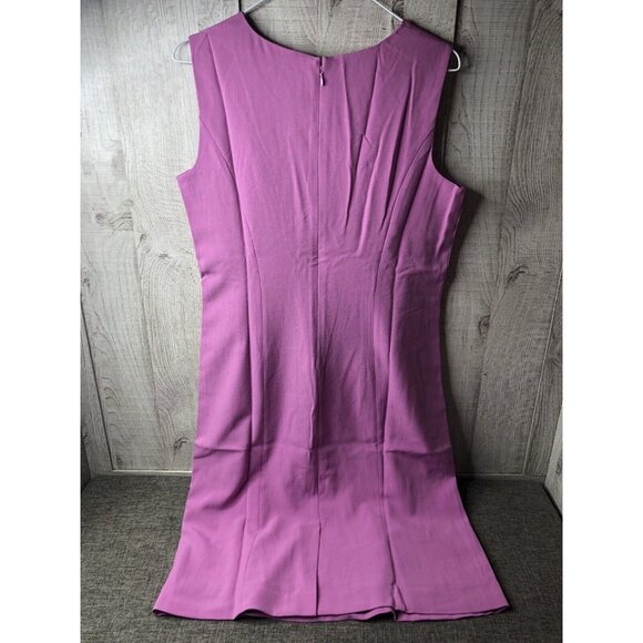 Appleseeds Womens Sleeveless Dress Size 12 Long Sleeve Jacket Lined 2 pc Set - Picture 4 of 8